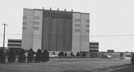 Town Drive-In Theatre - Screen Then - Photo From Rg (newer photo)